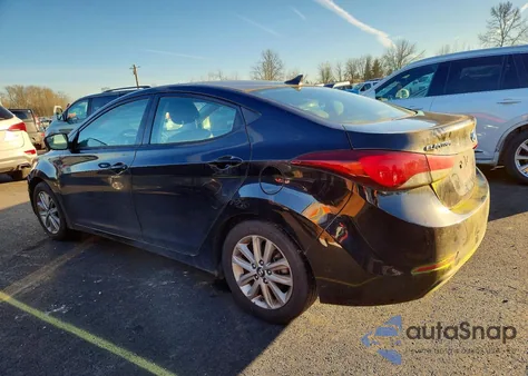 2015 Hyundai Elantra Se z USA, uszkodzony, nr VIN 5NPDH4AE6FH613862